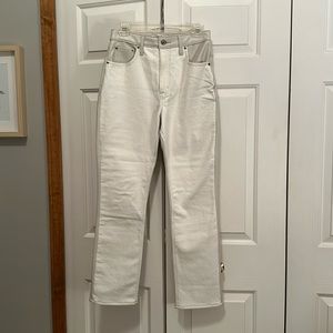 Abercrombie & Fitch two-toned straight jeans